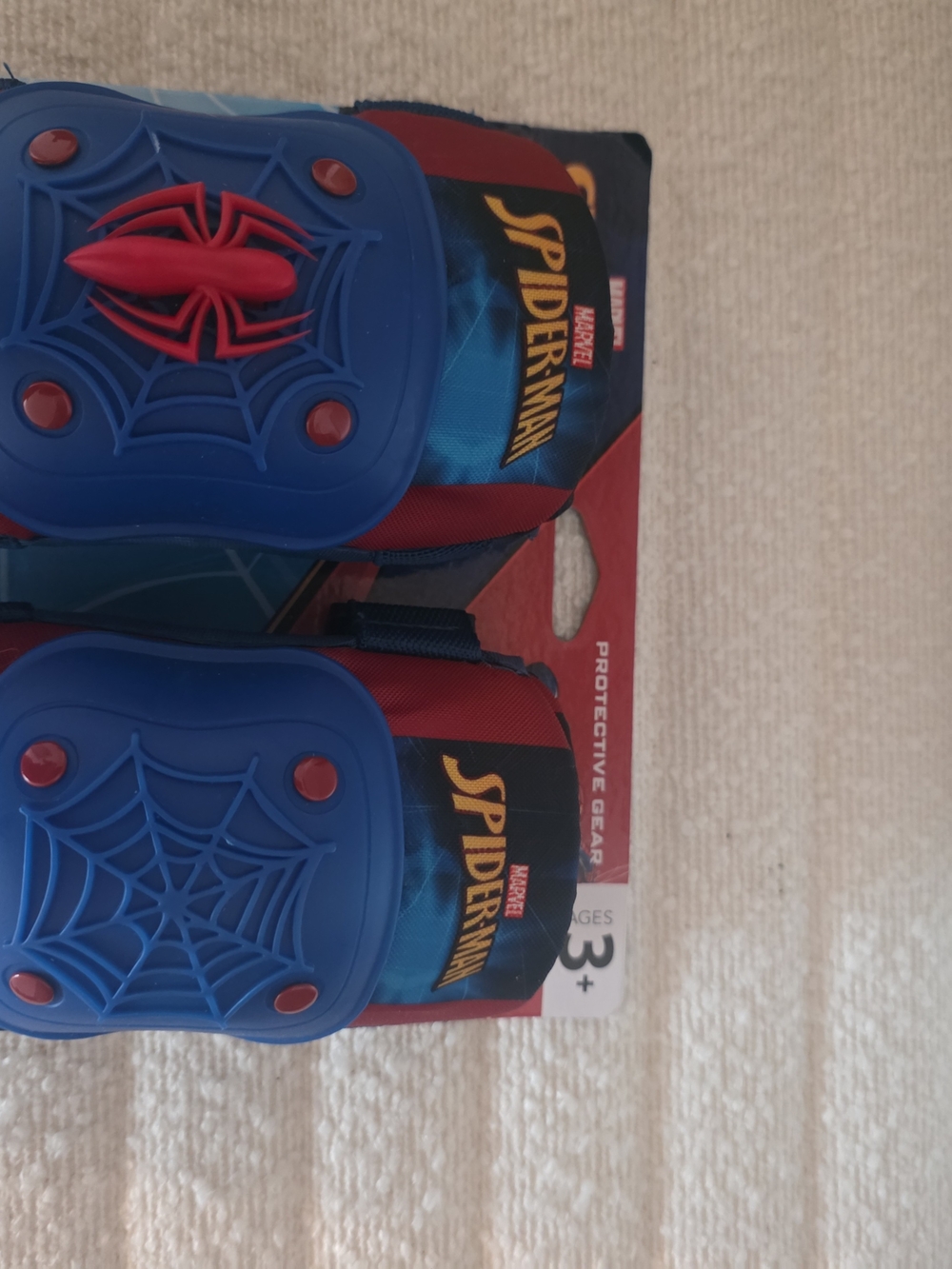 Marvel Spider-Man Blue and Red Protective Pads Set